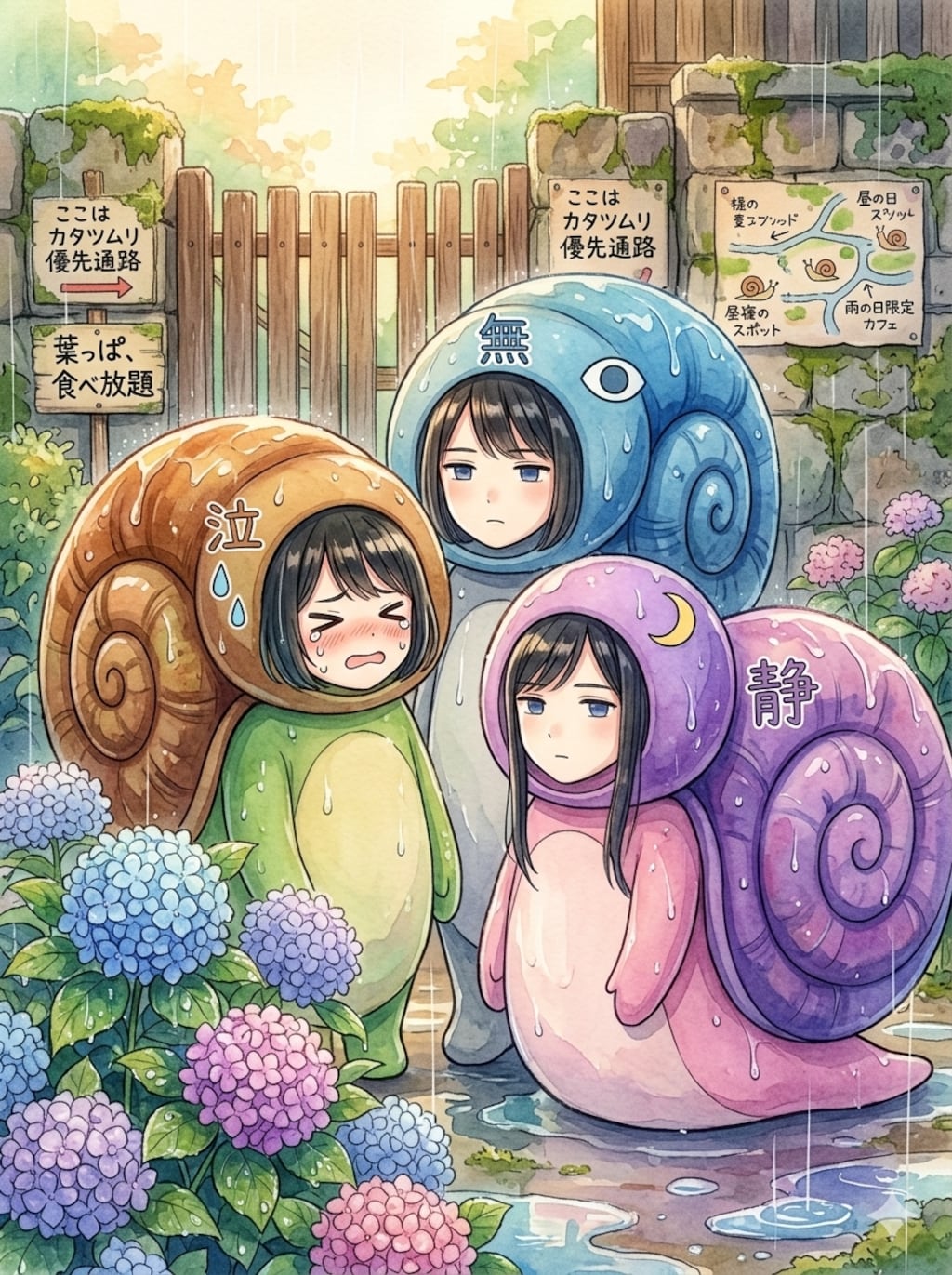 ヌメヌメ注意