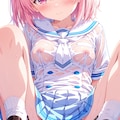 濡れちゃった... 2枚目