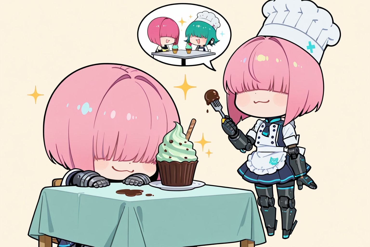 ２月１９日はチョコミントの日 | の人気AIイラスト・グラビア