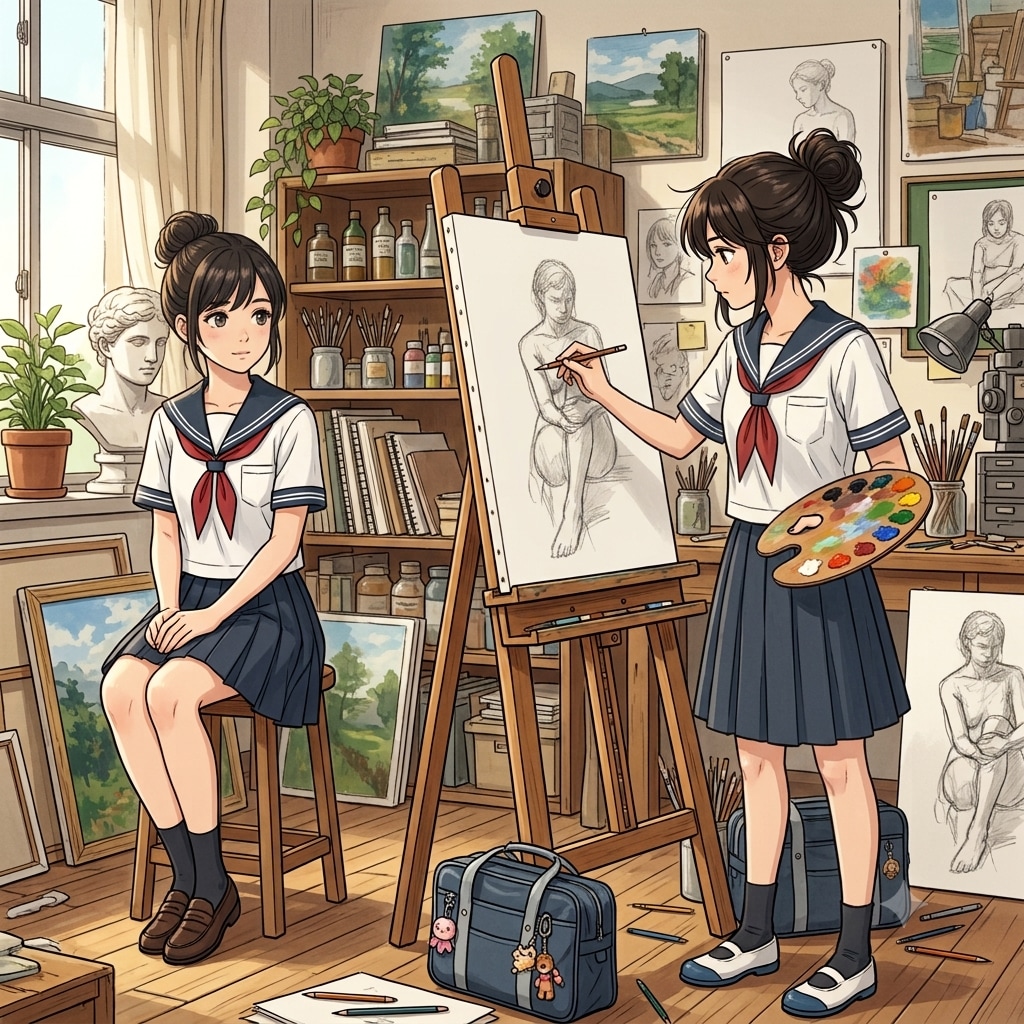 スケッチ少女