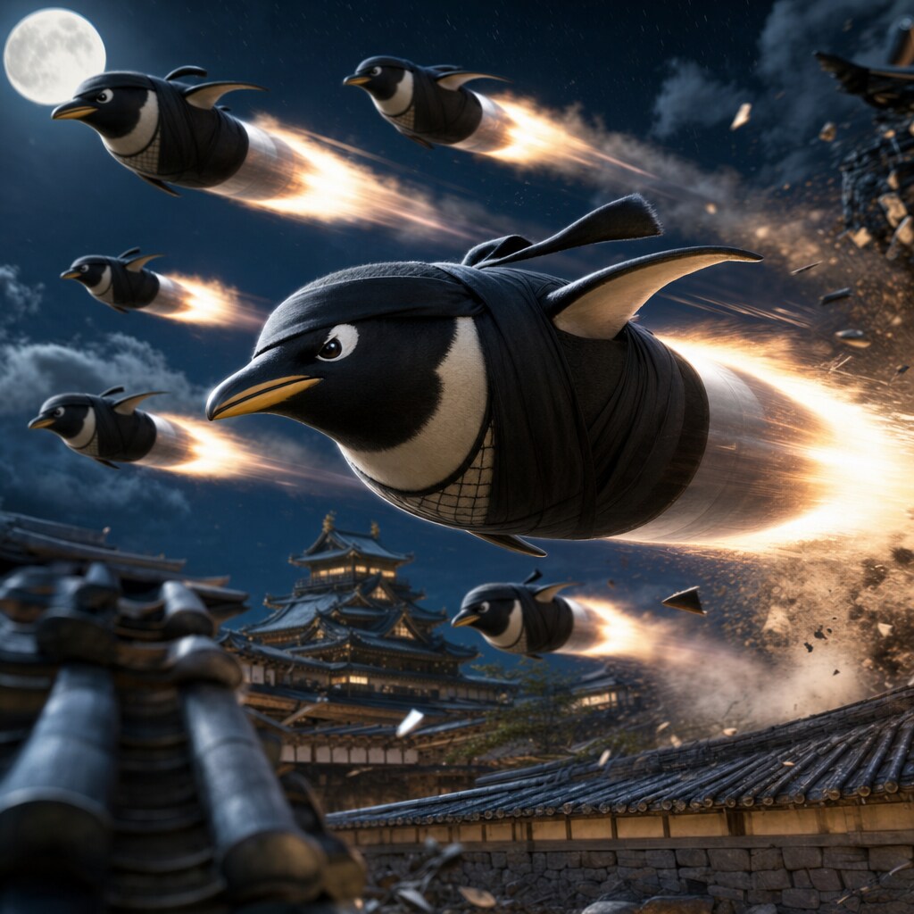 忍法ペンギンミサイル