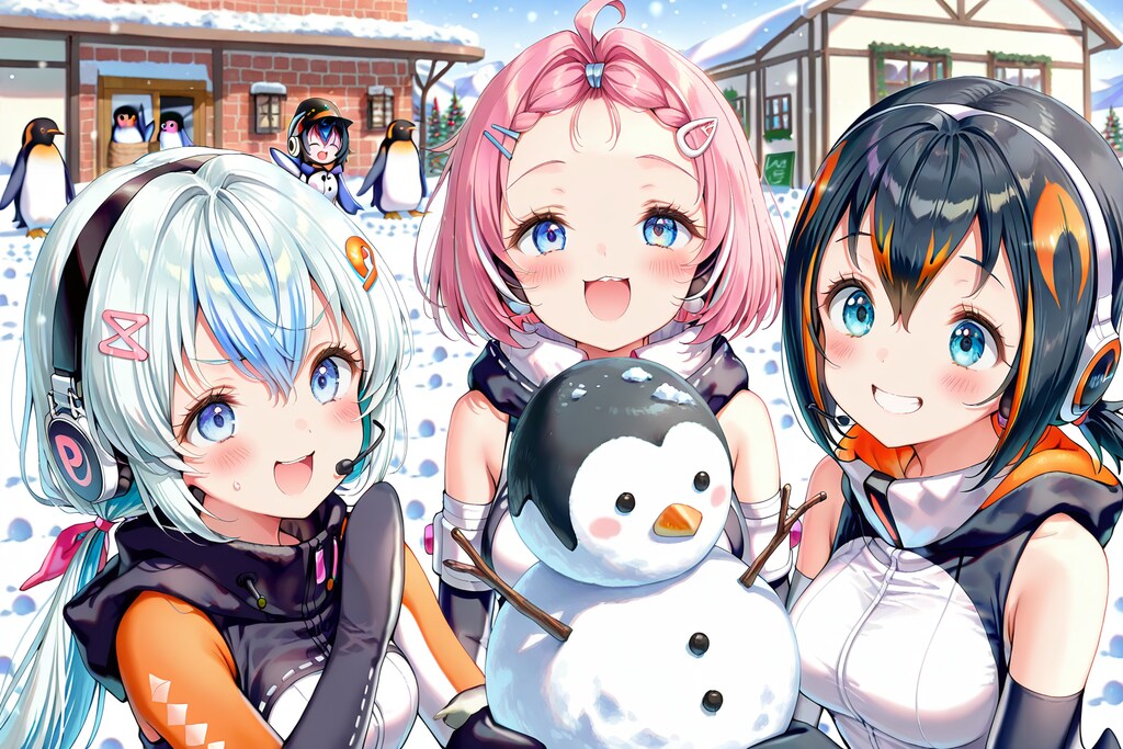 これぞ雪世界の芸術だ