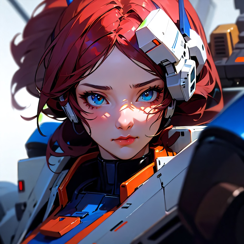 赤髪ボブの戦姫