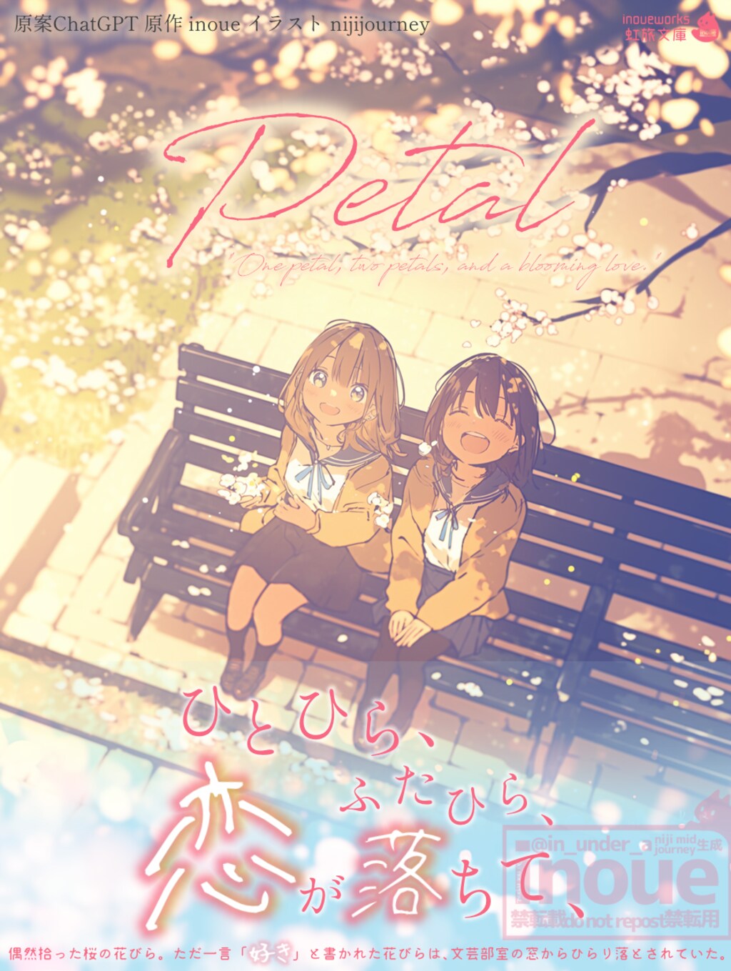 百合めく表紙風