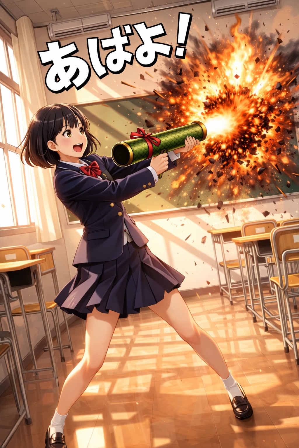 卒業。　～この教室ともお別れだ～