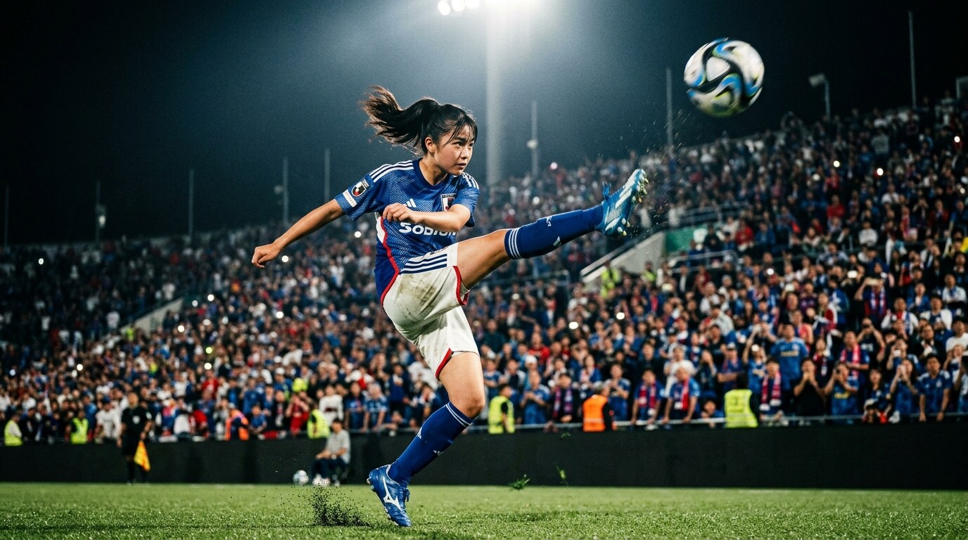 サッカー少女