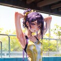 競泳水着少女2 3枚目