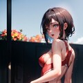 競泳水着少女2 4枚目