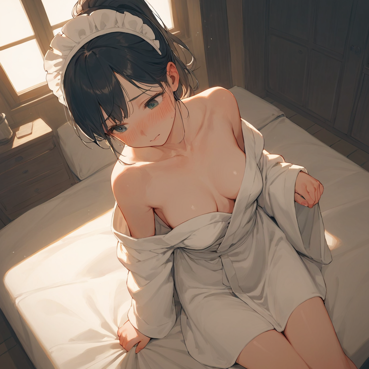 バスローブメイドさん