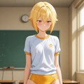 ブルマ＆体操服カタログ紺＆橙（黄） 7枚目
