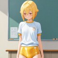 ブルマ＆体操服カタログ紺＆橙（黄） 5枚目
