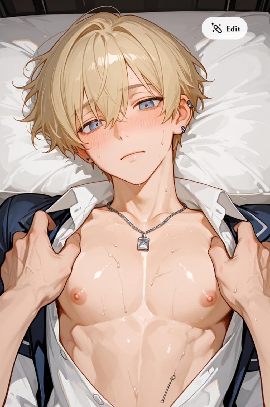 狙うは雄っぱい