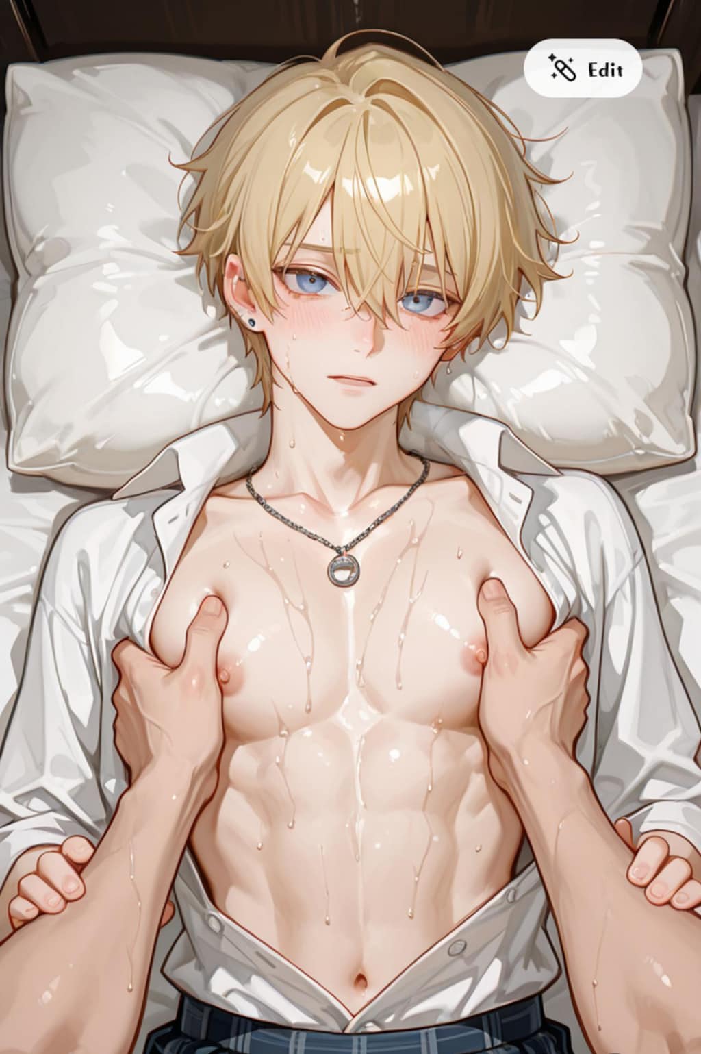 狙うは雄っぱい