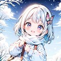初雪です。 4枚目