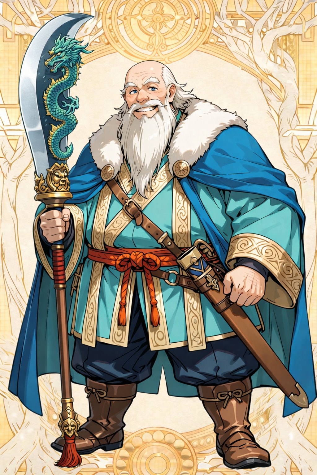 青龍偃月刀のナップル100さん | の人気AIイラスト・グラビア