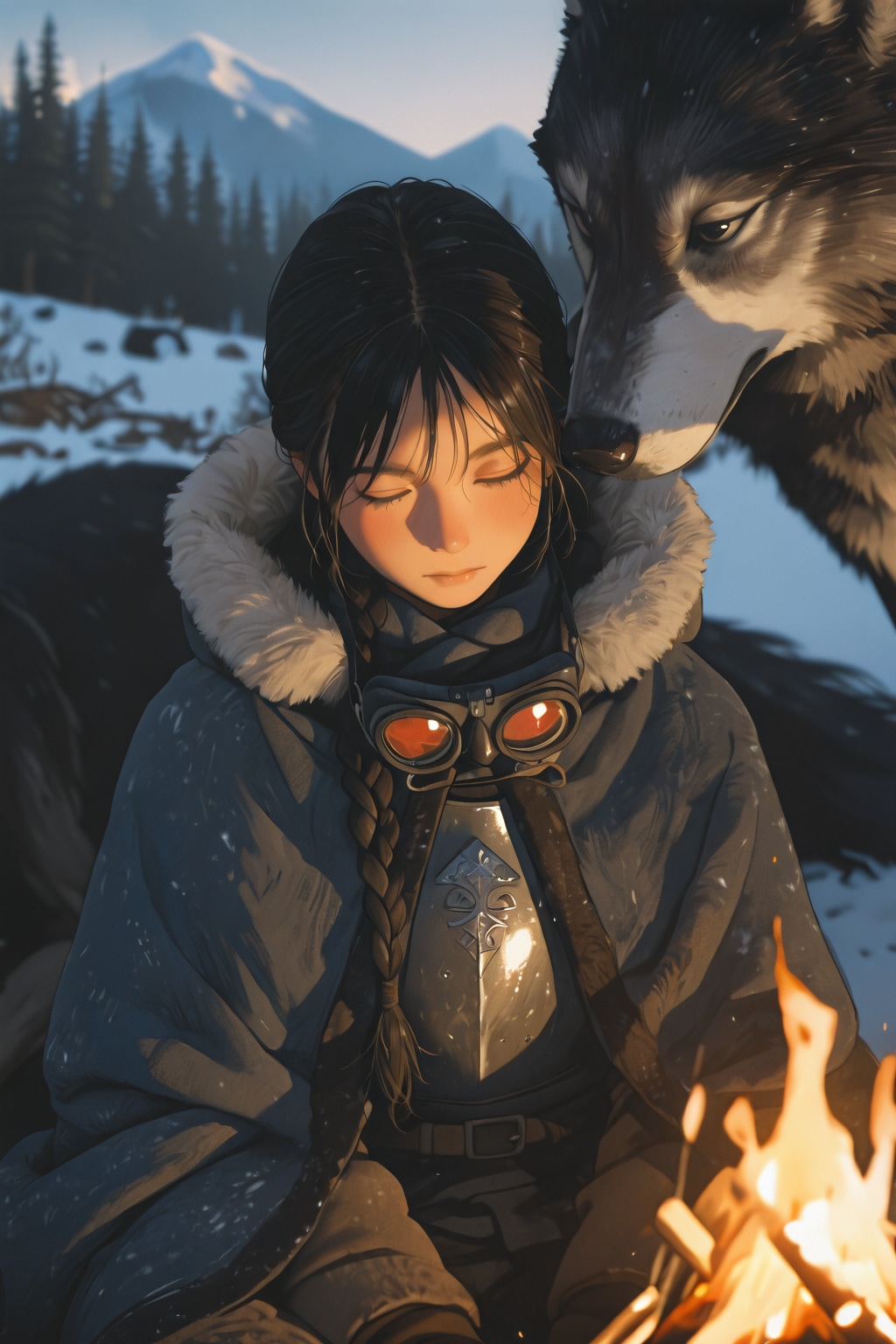 束の間の休息 | の人気AIイラスト・グラビア