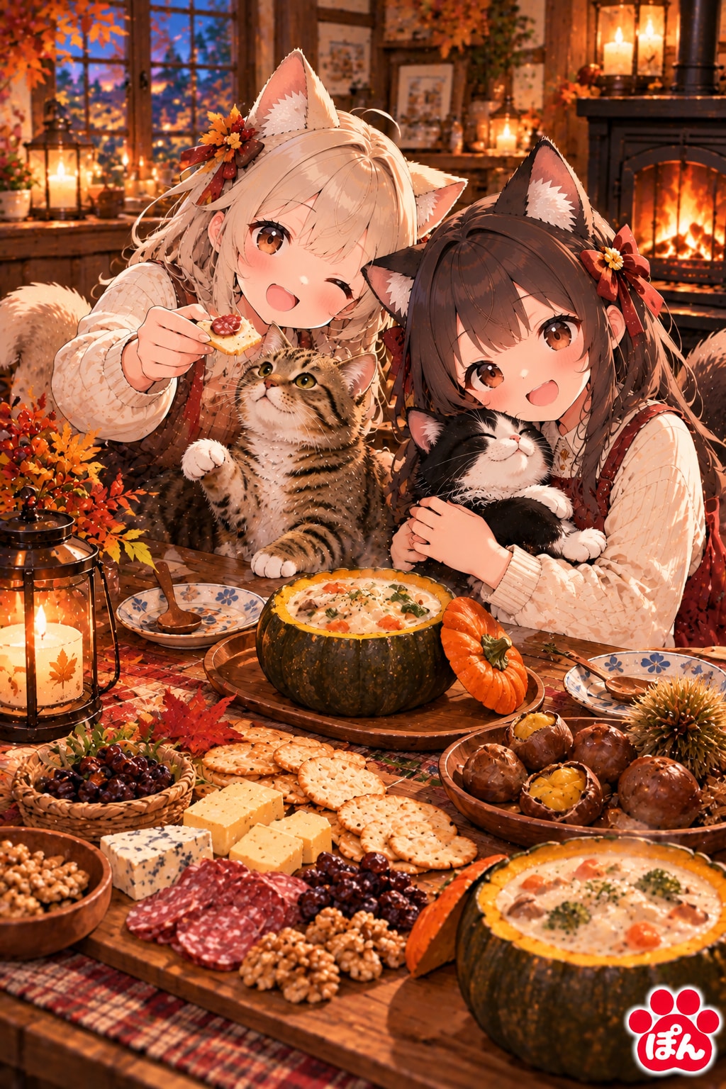 ささやかな秋の豊年パーティー