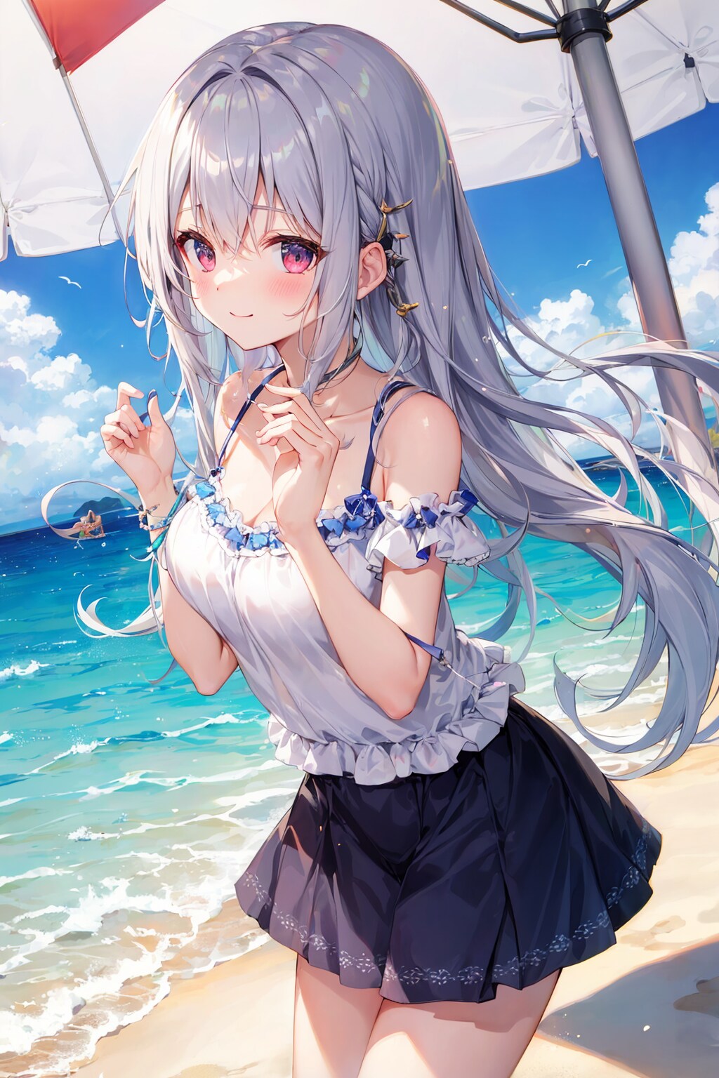 銀髪ちゃん