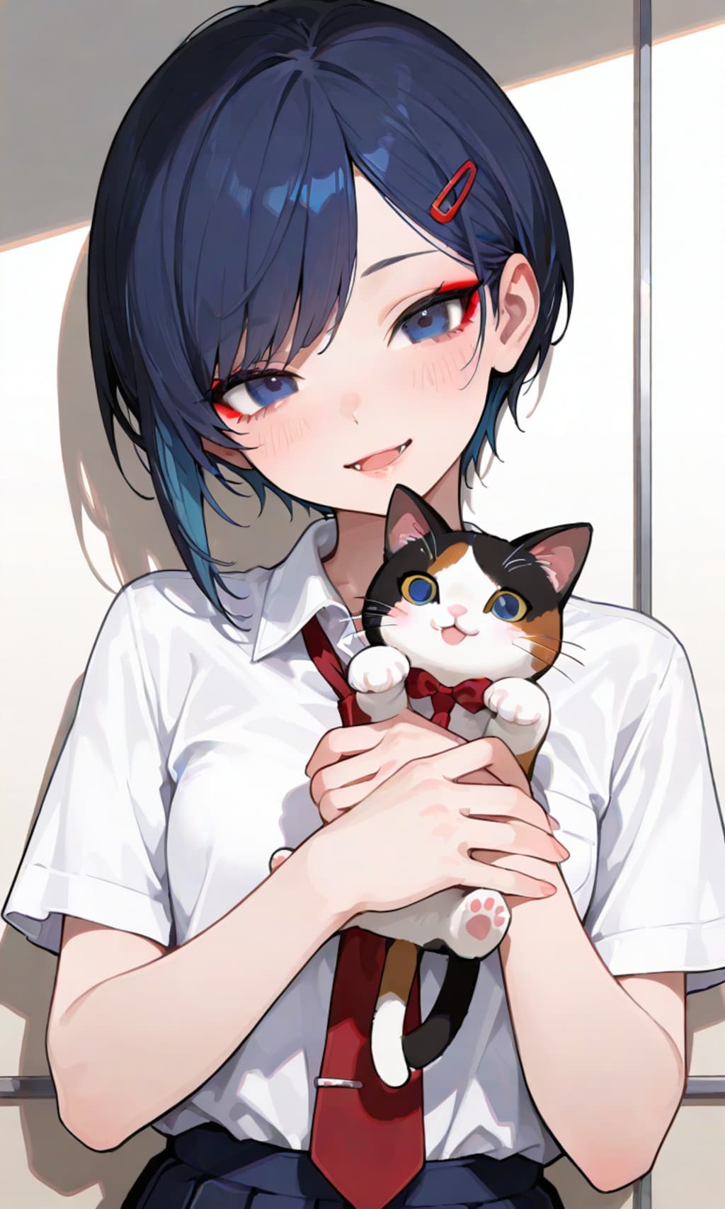 猫カフェでパチリ