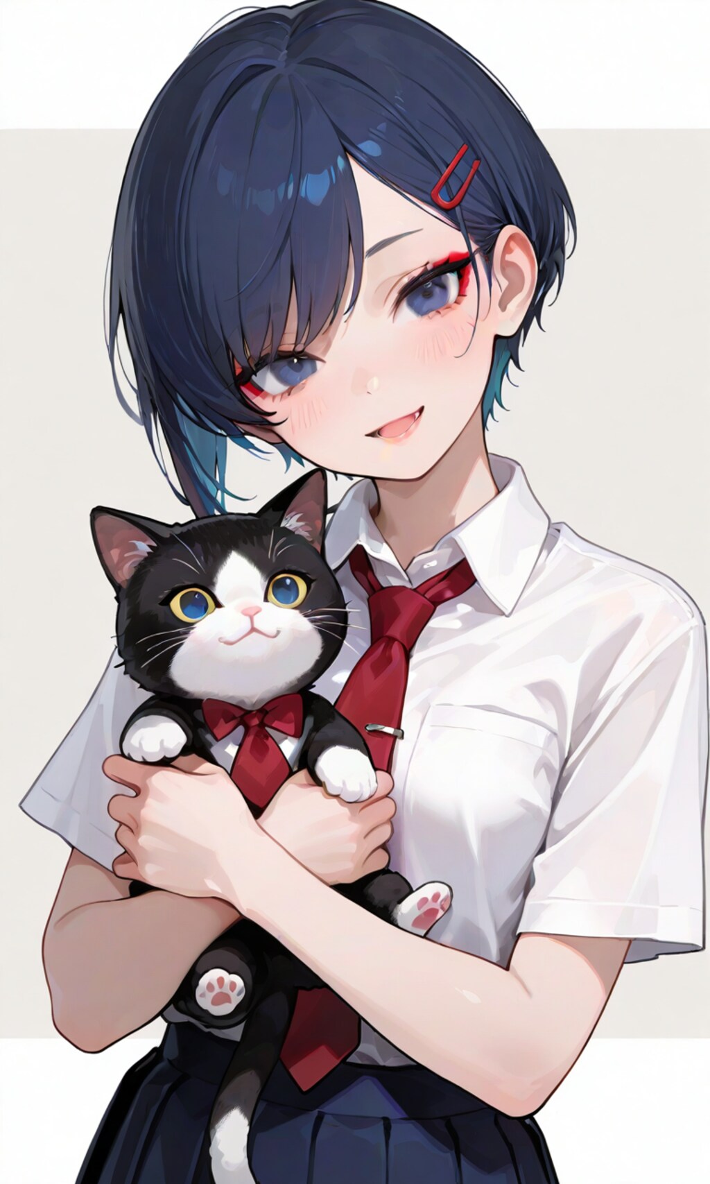 猫カフェでパチリ