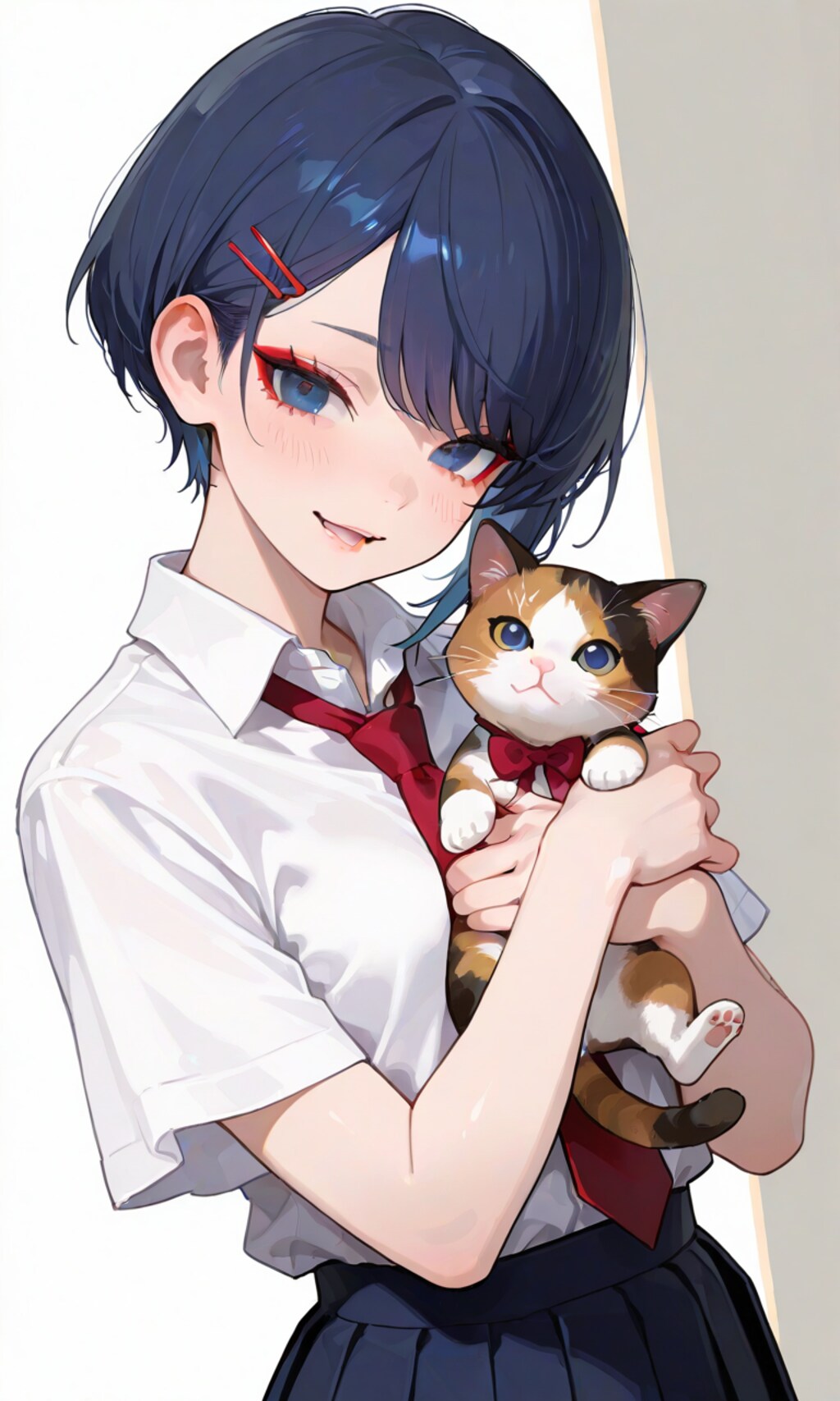 猫カフェでパチリ