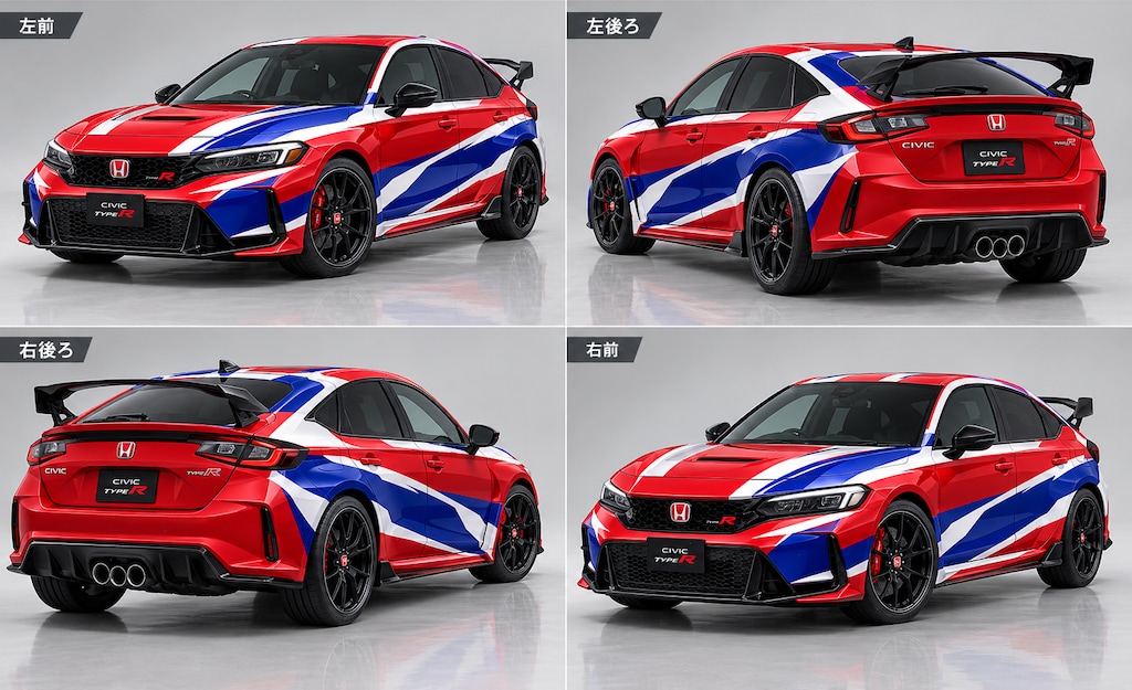 CIVIC TYPE R　トリコロール仕様