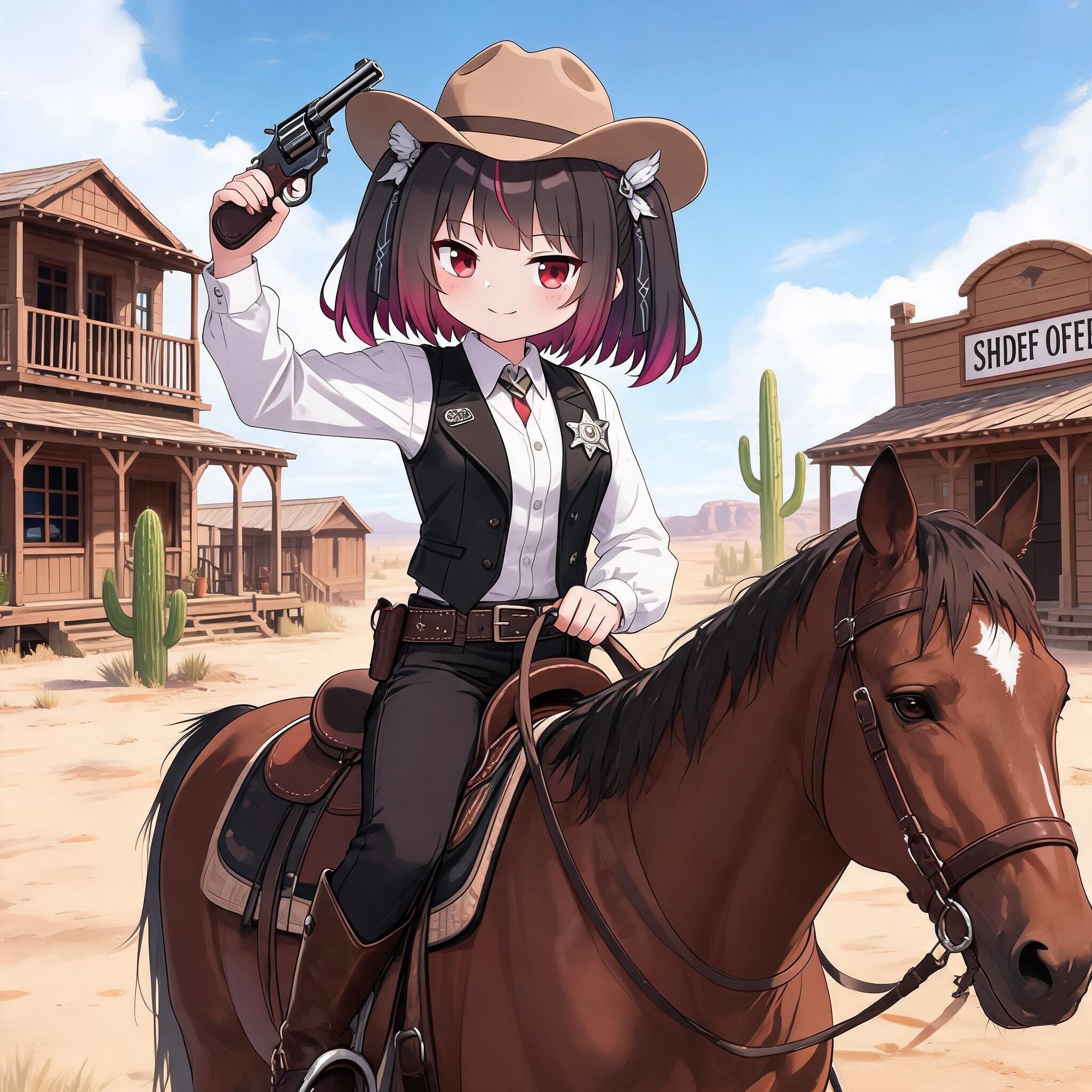 保安官のミテルちゃん