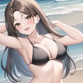 海の日です！！美女です！！ビキニです！！！ 2枚目