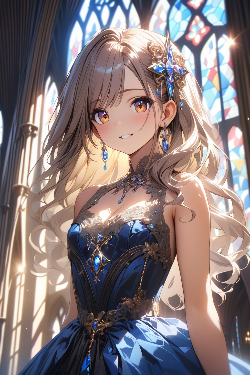 蒼いドレスの貴族