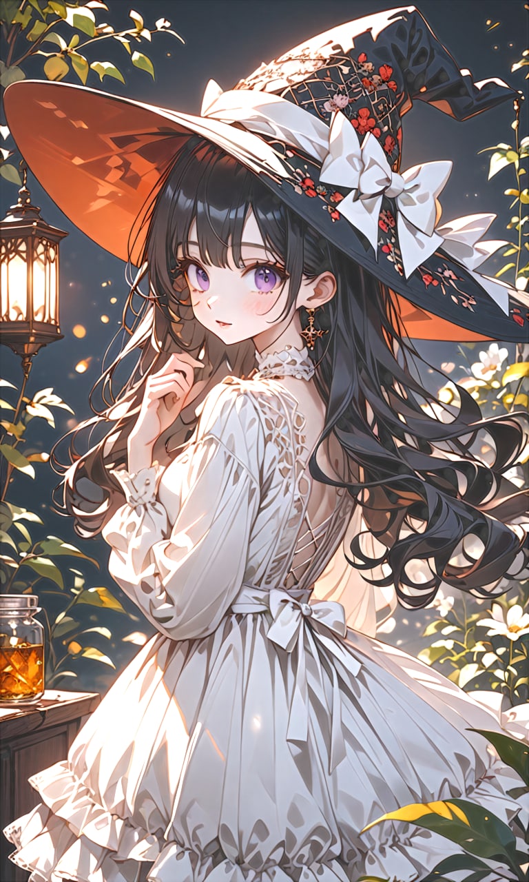 黒髪, Witch Hat & Garden | の人気AIイラスト・グラビア