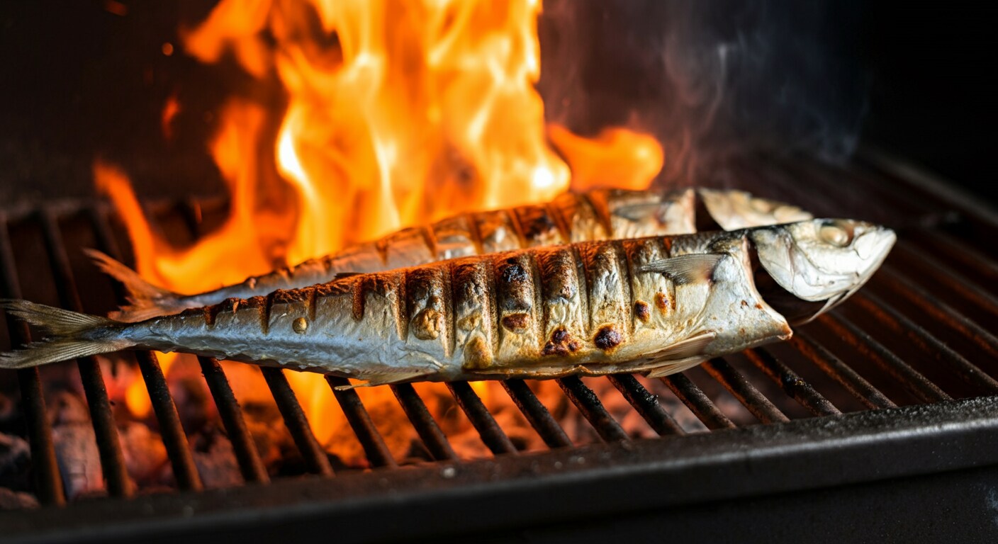サンマ焼き