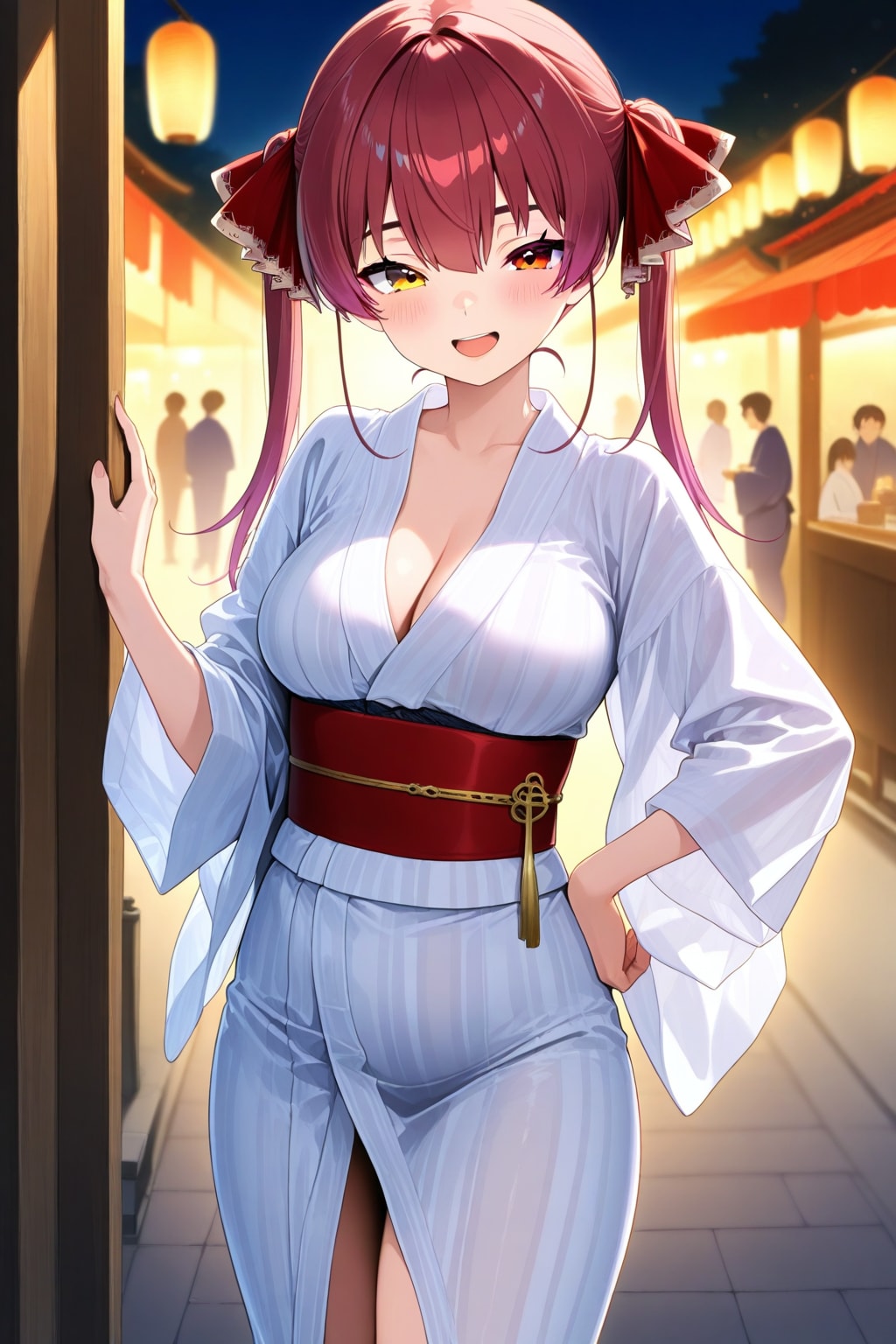 宝瞳マリンと夏祭り