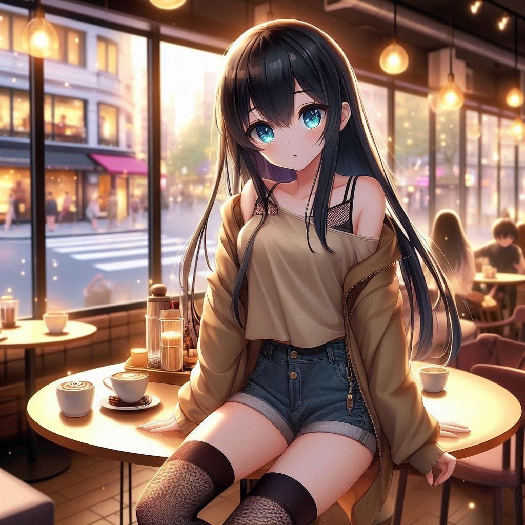 クールに喫茶店