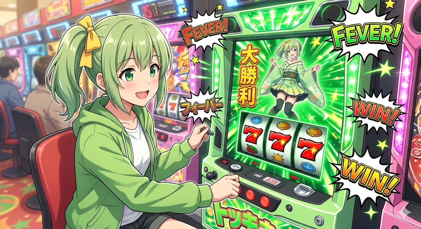 Pachislot [Moegi Kimidori☆Idol] | の人気AIイラスト・グラビア