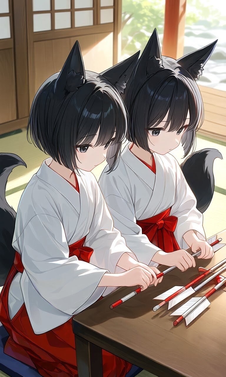 破魔矢作り