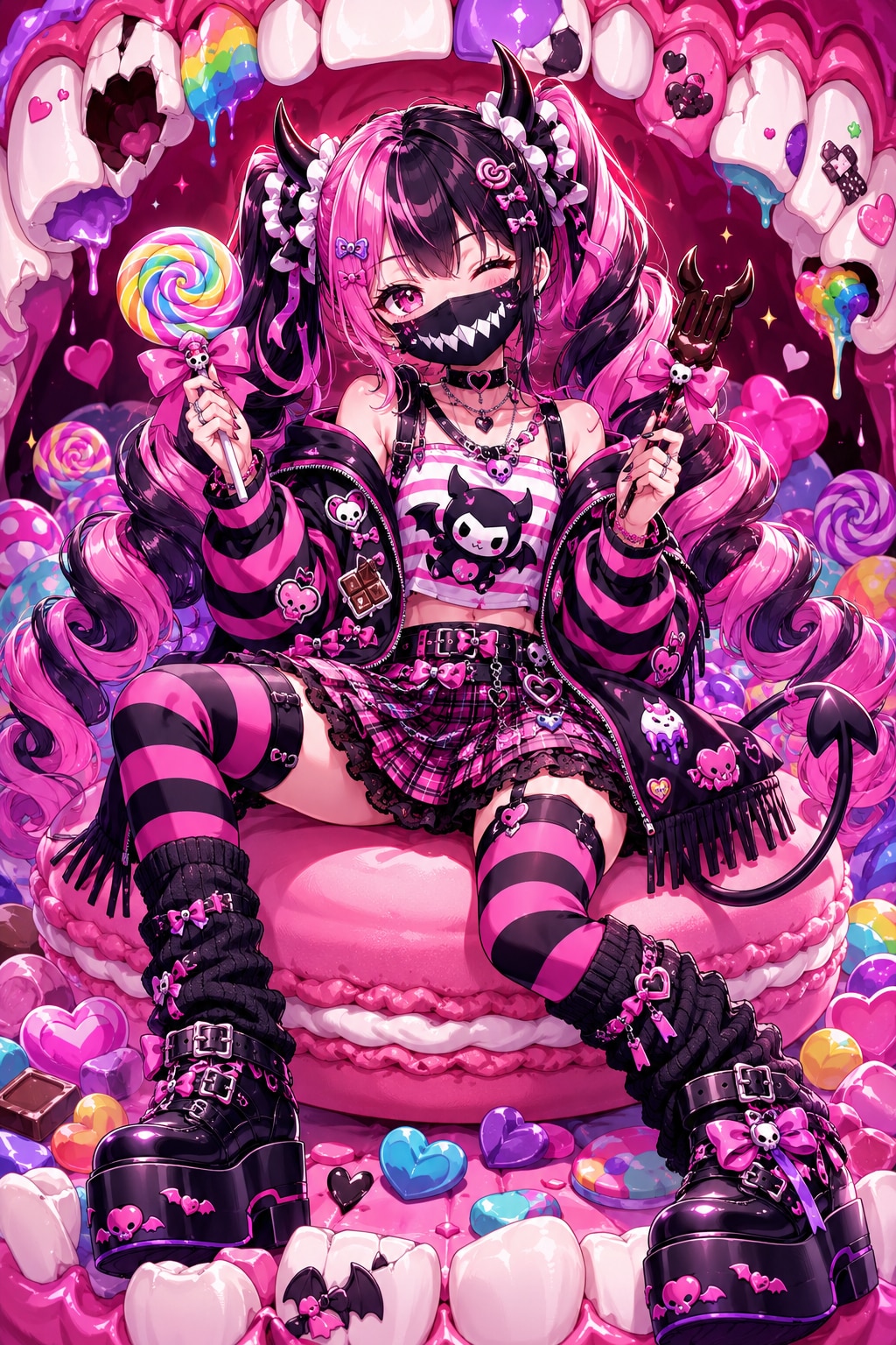 虫歯の悪魔の甘い誘惑