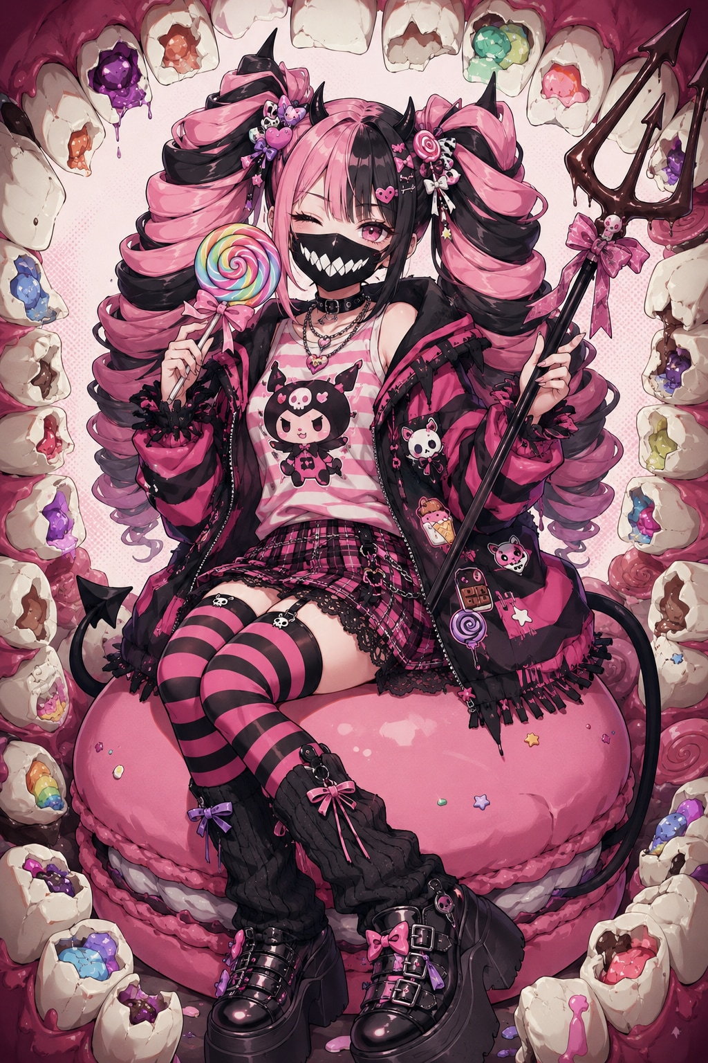 虫歯の悪魔の甘い誘惑