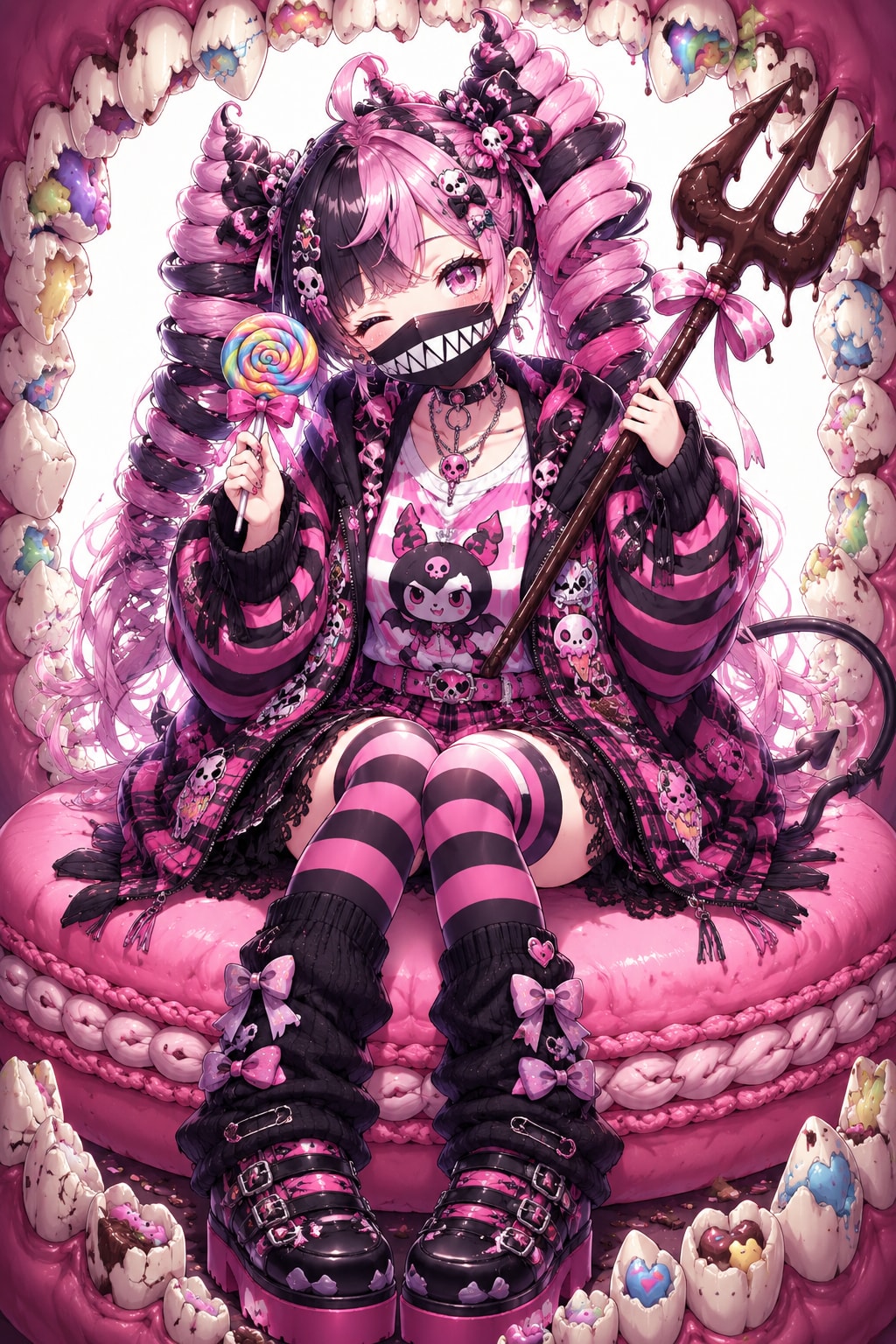 虫歯の悪魔の甘い誘惑