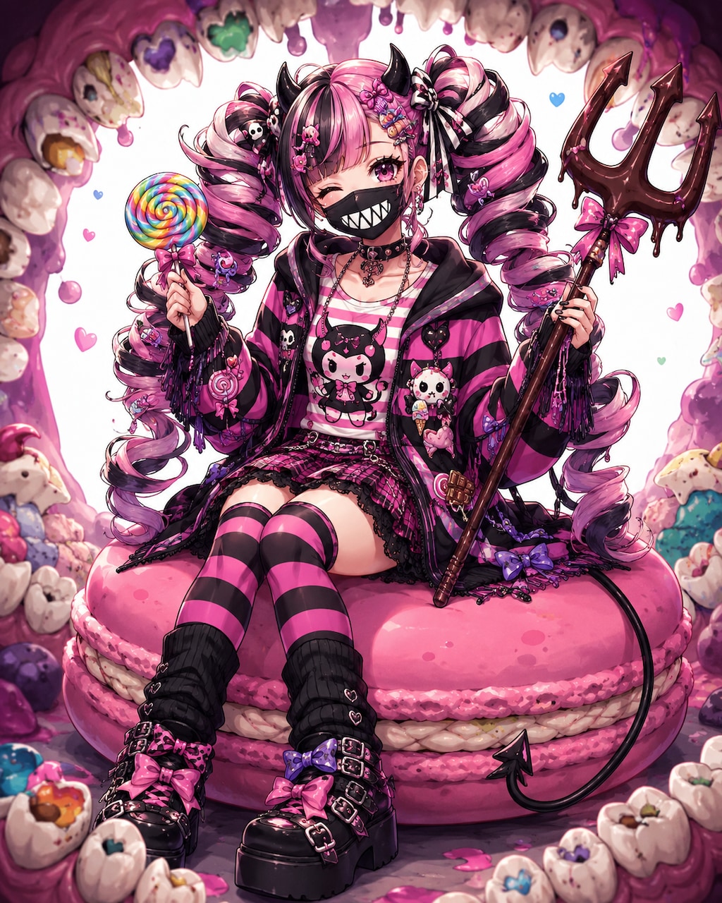虫歯の悪魔の甘い誘惑