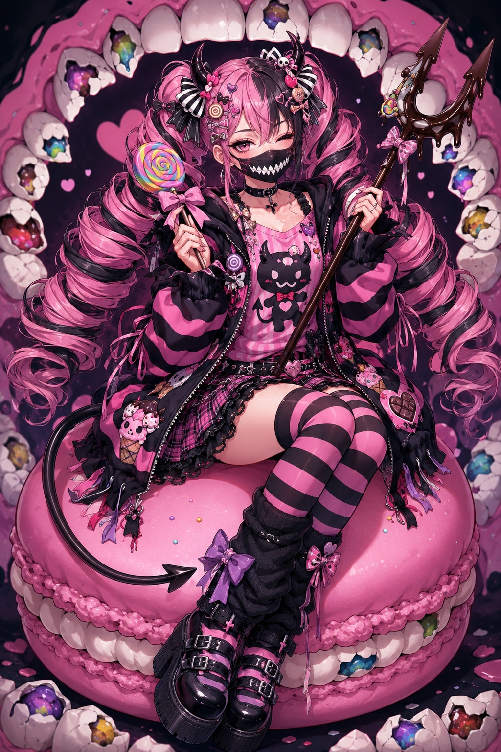 虫歯の悪魔の甘い誘惑