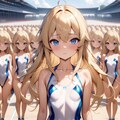 パドックをクローンRAで埋め尽くしてみた 8枚目