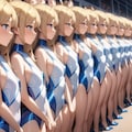 パドックをクローンRAで埋め尽くしてみた 4枚目