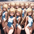 パドックをクローンRAで埋め尽くしてみた 2枚目