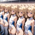 パドックをクローンRAで埋め尽くしてみた 11枚目