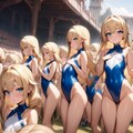 パドックをクローンRAで埋め尽くしてみた 10枚目