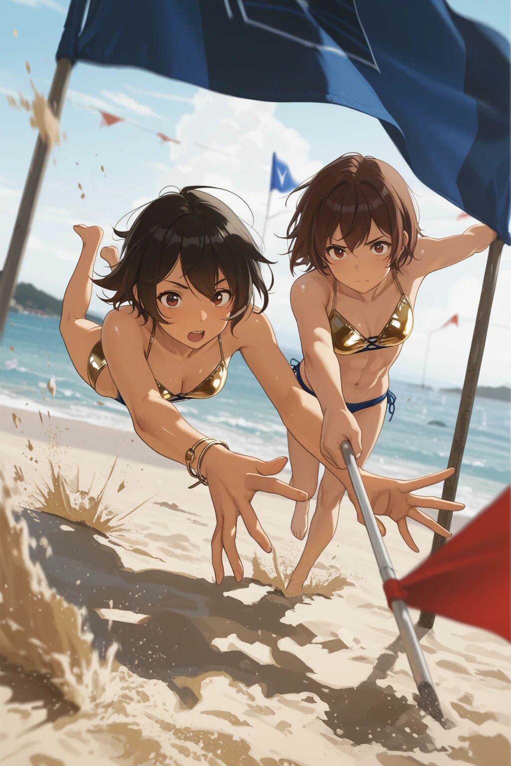 ビーチフラッグ