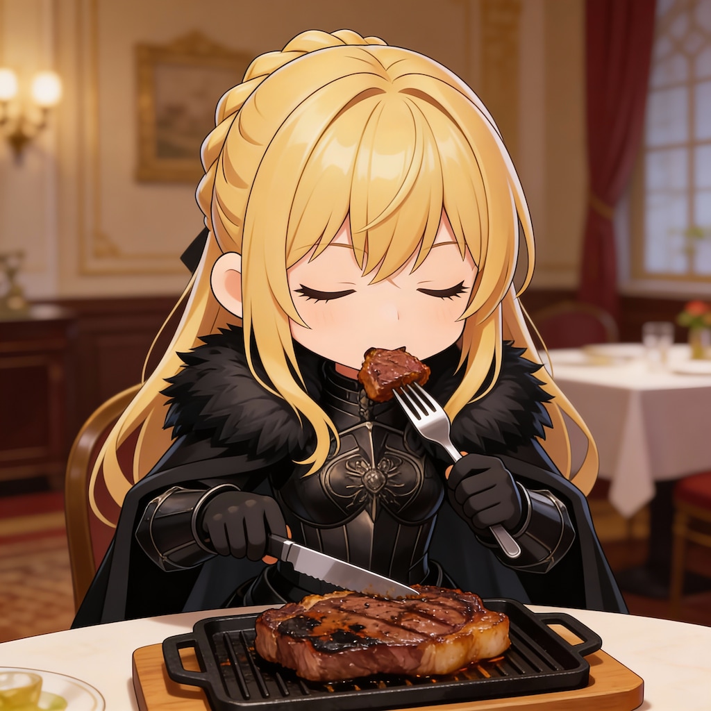 ステーキとエリザベス