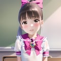 段々とエスカレートしてくる要求に可怪しいと思いつつも従ってしまうポニテちゃん 2枚目