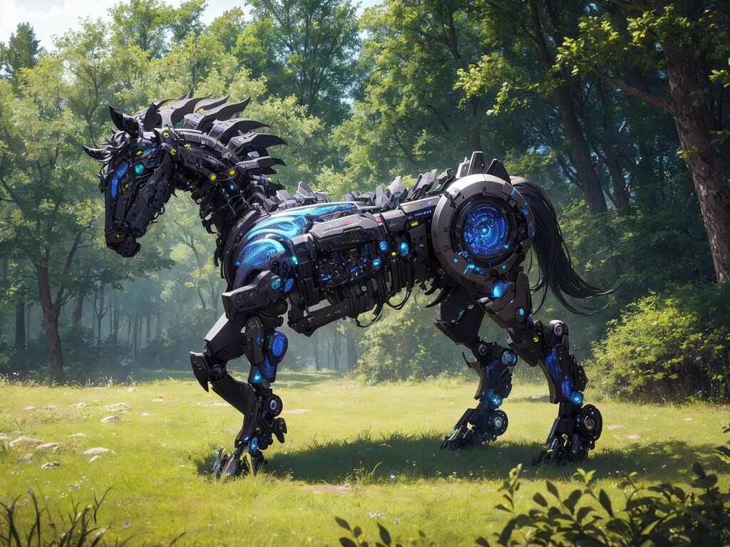 機械仕掛けの馬 その19