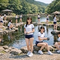 管理釣り場で釣り(ChatGPT) 6枚目